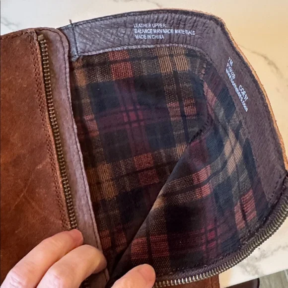 NWOB BORN suede riding boots size 7 brown leather Felicia - Picture 7 of 7